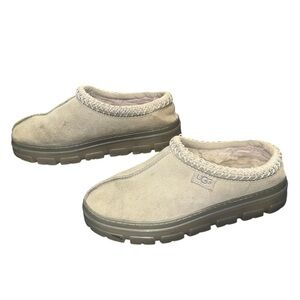 🧊 UGG Suede Shearling Clog Slippers | Women’s 8.5